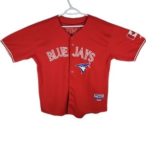 MAJESTIC | Toronto Blue Jays #13 Lawrie red alternate baseball jersey shirt